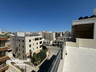  1 شقق أخير مع الروف للبيع مميزة جدآ في البنيات طريق المطار جامعة البترا مساحة 280 م2 من المالك مباشرة