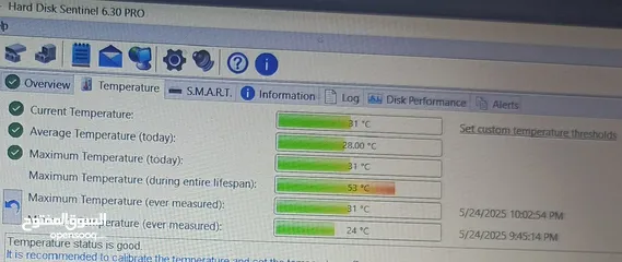  2 هاردسك خارجي عدد 2  هيلث 100%