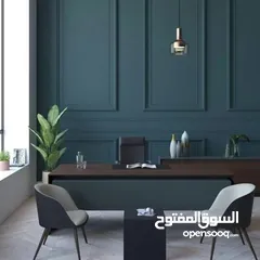  26 بديل خشب بديل رخام جبسن بورد بانوهات مرايا ديكور شيبورد