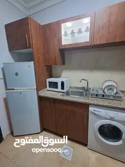 1 غرفة وصالون مفروشة في منطقة الجاردنز قرب دوار الواحة للايجار 250دينار شهري