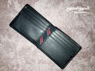  9 محفظة رجالي تومي هيلفيغير جلد اصلي طبيعي 100% Tommy Hilfiger Men's Wallet 100% Genuine Leather