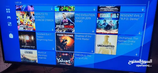  2 حساب PS4 يحتوي على مجموعة من الألعاب للبيع