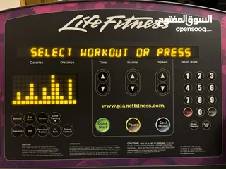  3 life fitness ( Integrity) Treadmill