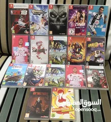  10 أشرطة ألعاب ننتندو سويتش - Nintendo Switch Games
