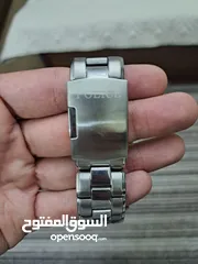  7 ساعة رجالي مميزة Police كوبي درجة اولى بامتيازات الشركة وماكينة اصلية  بحالة الوكالة استخدام بسيط
