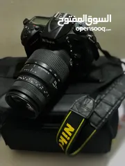  1 كاميرا نيكون 7100D نضيفه استعمال قليل اقراء الوصف