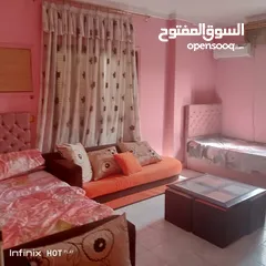  1 شقه مفروشه للايجار موقع ممتاز من احمد عرابى المهندسين