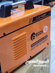  3 مكينة لحام أصلية شركة ايدون ضمان 6 شهور لحامة حديد WELDING EDON MMA LV400 ممتازة جدا حداد ورشة حدادة