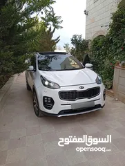  6 جيب كيا سبورتاج فل الفل مع بانوراما متور 2000 4*4