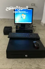  9 كمبيوتر نوع لينوڤو مع كاشير محل كامل
