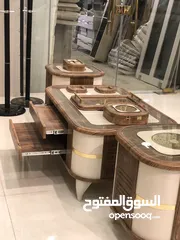  2 طقم طربيزات محلي موديل جديد صالون قعدة أمريكي، بأقل سعر في السوق