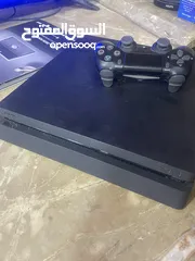  1 Ps4 slim 1تيرا شبه جديد