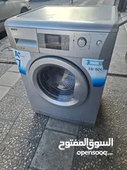  1 غسالة بيكو 7 كيلو شبة جديدة 1000 دورة سليفر