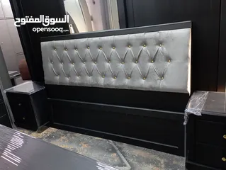  6 غرفه نوم ماستر تفصيل خشب لاتيه 18 بالكامل بحاله الجديد وبسعر مغري