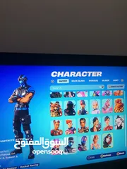  1 حساب فورت نايت للبيع او بدل حساب فري فاير