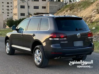  4 فولكسفاغن طوارق (( موديل 2008)) فحص كامل 7 جيد بحاله الوكاله  فل اوبشن أعلى مواصفات