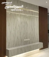 6 تركيب جميع انواع الديكور الداخلي و الخارجي احدث التصميم للجبسومبورد وبديل الخشب وبديل الحجر وبديل ال