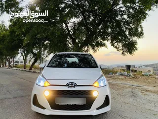  5 هونداي i10 فل اوتماتك 2019  ماتور 1250 بوضعية الشركة الله يبارك لصاحب النصيب..