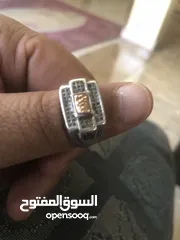 14 خاتم فضه 925 ايطالي للبيع بسعر مغررررري