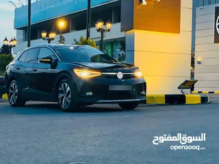  9 ID4 Crozz Pro S  ليست صينية  موديل 2021 وارد امريكي صناعة المانية ليست صينية فحص الاوتوسكور +B