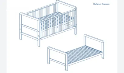  2 Mothercare Bed