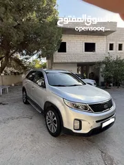 16 جب كيا سورينتو 2015 ولا ضربة ماشي 126 كيلو فقط 7 ركاب 4x4
