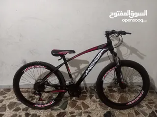  4 دراجات هوائية جنط 26 بحالة ممتازة  الأول نوع AMIN Foldable  الثاني ANCHOR