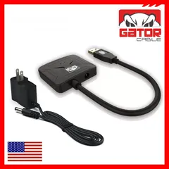  8 USB 3.0 to SATA III Hard Drive Adapter for 2.5" 3.5" HDD SSD with 12V 2A Power