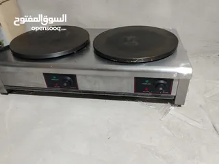  7 مكينة كريب ومكينات وافل وماكينة أيس كريم