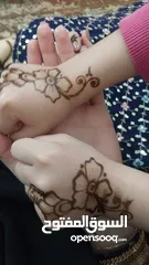  3 رسم حنة احترافي (الخدمة المنزلية متوفرة)