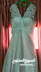 12 فساتين سهره وبدلة عرس استعمال مره واحده