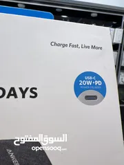  3 PowerBank Anker 20000mAh type-c out put باور بانك انكر الاصلي 20000 مل امبير  مخرج Type-C شحن سريع