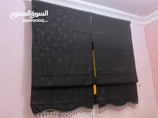  2 ستائر بضاعه استعمال نضيف