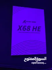  3 كيبورد x68 he attack sharkالمغناطيسي