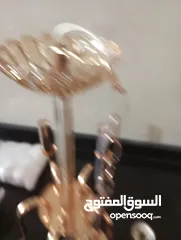  4 ثريا خماسي جديدة بالغلاف كريستال لون ذهبي