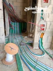 3 تمديدات كهرباء منزليه وصناعية  اتمتة منازل  اتمتة صناعية  تركيب كاميرات  تركيب انظمة طاقه شمسية