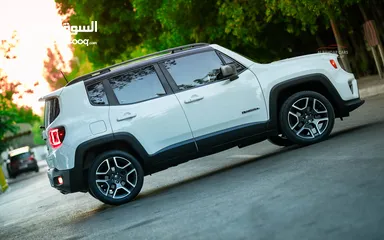  12 JEEP RENEGADE LIMITED EDITION 2020 WHITE - UNDER WARRANTY, ZERO ACCIDENT