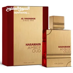  1 Haramain Amber Oud Ruby Edition, 60ml, Eau De Parfum