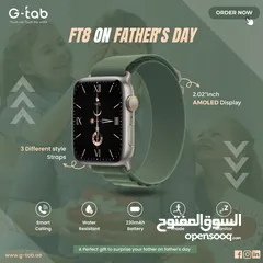  1 ساعة اصلية G-tap Ft 8 كفالة bci