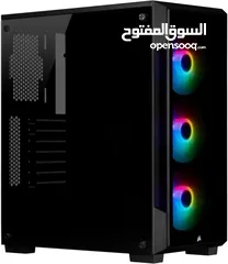  2 Corsair iCUE 220T Tempered Glass Case  كيس كورسير iCUE 220T