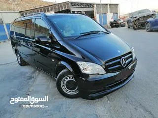  10 باص مرسيدس فيتو 2013 ديزل مواصفات فيانو شصي طويل مميز وسعر لقطه