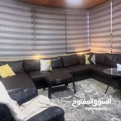  8 شقة طابقية (طابق رابع) 185 متر للبيع مادبا - حنينا  صالون وترس واسع
