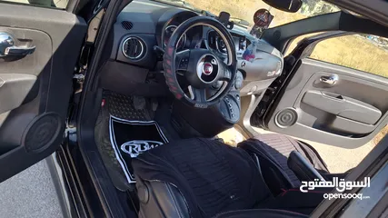  21 فيات 500e موديل 2017 لون اسود