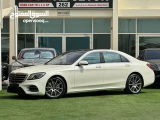  2 MERCEDES BENZ AMG S560 GCC 4MATIC FULL OPTION PERFECT CONDITION NO ACCIDENT PERFECT CONDITION