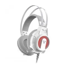  3 سماعات رأس هيدسيت جيمنج سلكي للكومبيوتر و البلي ستيشن FANTECH HG17S VISAGE II WHITE GAMING HEADSET