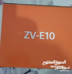  4 كاميرا تصوير احترافية صور وفيديوهات Sony ZV E-10 مستعملة مدة اسبوع فقط