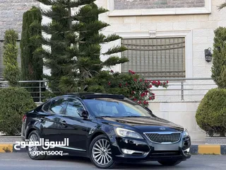  4 كيا كادينزا موديل 2012 لون اسود ملوكي فُل اوبشن فحص كامل مالك ثاني بحال الوكالة للبيع