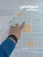  2 قطعه للبيع توزيع الاكوات خلف مدينه النرجس السكنيه