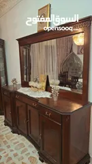  2 طقم سفرة خشب زان
