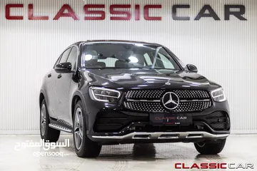  4 Mercedes Glc200 Mild hybrid 2020 Coupe    السيارة وارد المانيا و قطعت مسافة 55,000 كم فقط